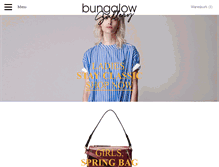 Tablet Screenshot of bungalow-gallery.com